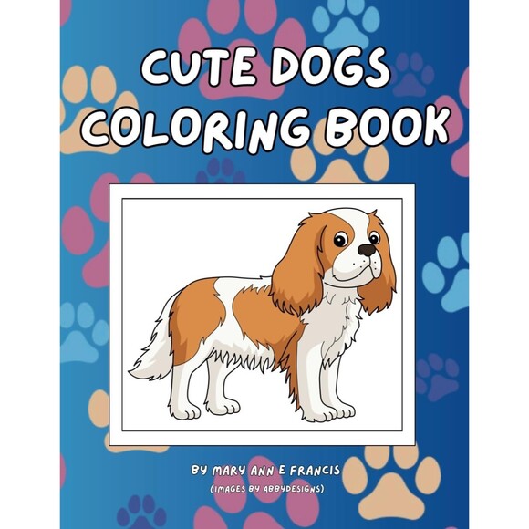 Other - Cute Dogs Coloring Book - Author Signed Edition